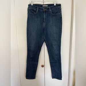 Levi’s jeans size 32 high rise skinny